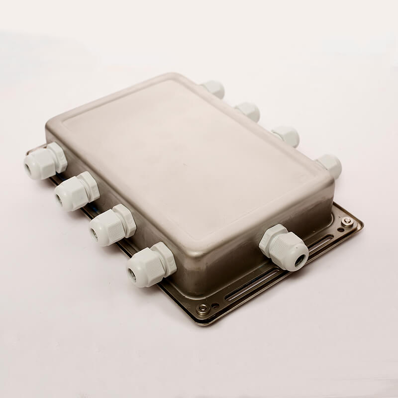 地磅接线盒9口八进一出防水金属接线盒